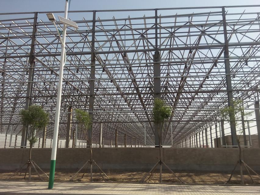 滨州汽车工业厂房网架